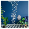 72 Pieces Removable Round Circle Wall Sticker Decal Acrylic Mirror Setting for Home Living Room Bedroom Decor (2.5 -13.5 cm)